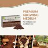 Coco Bliss Coco Coir - Compressed Coco Coir Bricks with Low EC and Ph Balance - High Expansion Coco Fiber for Herbs, Flowers, Planting - OMRI Listed Renewable Coconut Soil (650 Grams, 1 Brick) - Image 2