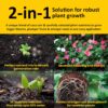 Coco Coir Block Enriched with Plant Food, Organic Coconut Fiber 10 Lb, Low EC, Ph Balanced Coco Peat Substrate, Ideal for Seed Starter, Flowers, Plants, Herbs, Reptile Bedding, Upto 20 Gallons - Image 3