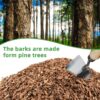 18Qt Organic Orchid Potting Bark -Natural Orchid Fertilizer for Potted Plants Mulch, Root Development of Orchid Plants and Garden Soil Amendment Mix - Image 2