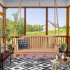 San Jose Teak Wood Double Outdoor Porch Swing, 4 Foot - Image 2