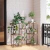 Plant Stand Indoor, Outdoor Wood Plant Stands for Multiple Plants, Plant Shelf Ladder Table Plant Pot Stand for Living Room, Patio, Balcony, Plant Gardening Gift - Image 2