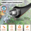 Giraffe Hybrid Garden Hose 5/8" X 75Ft, Custom Length, NO Kink, Flexible, Leakproof Hose with Male to Female Fittings, 600 Burst PSI - Image 3