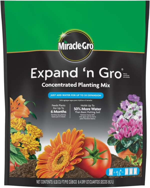 Expand 'N Gro Concentrated Planting Mix 0.33 CF