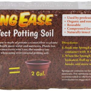 Pro Coco Coir Brick - Each Brick Makes 2 Gallons Organic Coco Coir Potting Soil for All Plants, Cuttings, Seedlings and Seeds (650 Grams)