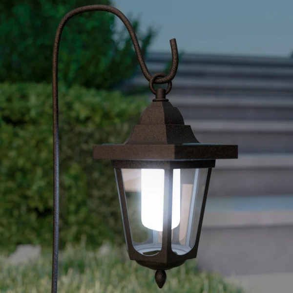Black Low Voltage Solar Powered Integrated LED Metal Pathway Light Pack - Image 4