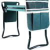 Garden Kneeler and Seat, Heavy Duty Garden Stool with EVA Foam Kneeling Pad, Foldable Gardening Bench with 2 Tool Pouches, 2-In-1 Portable Gardening Supplies, Idea Gifts for Women Men Seniors - Image 2