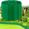 Landscape Edging Board, Paver Edging, Lawn Edging, Antirust Flexibility Sturdy Plastic Garden Edging Border Fence for Vegetable, Flower Beds, DIY Patios and Lawns Edging（6 Inch by 30 Feet）