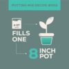 Potting Mix #003, 4-QT Pouch, Organic Matter Potting Mix for Indoor Outdoor Potted Plants, Container Gardens, Vegetables - Peat Free, Improve Soil Structure, Retain Plant Moisture, Eco-Friendly - Image 4