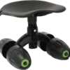 Garden Rocker Rolling Seat with Height Adjustable Work Seat Stool and Patented Rocking Wheels | Made in USA | Model GB1300 - Image 2