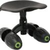 Garden Rocker Rolling Seat with Height Adjustable Work Seat Stool and Patented Rocking Wheels | Made in USA | Model GB1300