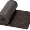 Recycled Rubber Walkway | Natural Looking Permanent Mulch Pathway Solution and Plants Vegetables & Flower Garden Barrier | Garden Edging Border Mat - 8' X 2'