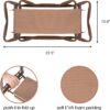 Garden Kneeler and Seat Folding Kneeling Bench Stool with Tool Pouches Soft EVA Foam for Gardening,Asiento Garden Kneeler,Brown - Image 8