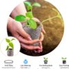 50 Pcs 30Mm Seed Starter Peat Pellets Pods for Seedlings- Compressed Seed Starting Pellets Seed Starter Pods Plugs Soil Peat Pods for Starting Seeds, Garden Planting Herb Flower Vegetables - Image 3