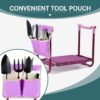 Foldable Garden Kneeler and Seat，Portable Garden Kneeler Stool - Heavy Duty Garden Bench, Durable Garden Stool, Comfortable EVA Foam Cushion - Ideal for Women'S Gardening， Camping... - Image 7