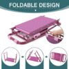 Foldable Garden Kneeler and Seat，Portable Garden Kneeler Stool - Heavy Duty Garden Bench, Durable Garden Stool, Comfortable EVA Foam Cushion - Ideal for Women'S Gardening， Camping... - Image 4