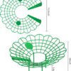 15 Pack Strawberry Supports - Strawberry Plant Support Strawberry Growing Racks Strawberry Growing Frame(15, B) - Image 4