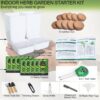 Herb Garden Kit Indoor Herb Starter Kit - 10 Variety Herbs with Complete Herb Growing Kit - Kitchen Window Herb Garden - Unique Gardening Gifts for Women & Men - Image 3