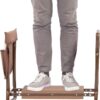 Garden Kneeler and Seat Folding Kneeling Bench Stool with Tool Pouches Soft EVA Foam for Gardening,Asiento Garden Kneeler,Brown - Image 7