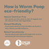 Worm Poop Recipe #004, Natural Worm Castings for Plants, Vegetable Garden, Lawns - Earthworm Soil Amendment & Organic Matter Fertilizer, Indoor & Outdoor Use, Eco-Friendly, Odor-Free (4 Quarts) - Image 6
