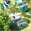 Garden Kneeler and Seat, Heavy Duty Garden Stool with EVA Foam Kneeling Pad, Foldable Gardening Bench with 2 Tool Pouches, 2-In-1 Portable Gardening Supplies, Idea Gifts for Women Men Seniors - Image 5