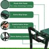 Heavy Duty Garden Kneeler and Bench Stool Seat for Men Women & Seniors, Includes EVA Foam Pad Knee Protectant with Added Safety Locks, plus Pair of Gardening Gloves, 4 Digging Tools & 2 Bags - Image 5