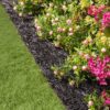 55632 Recycled Rubber Permanent Garden Mulch Border, 120 L X 4.50 W, Black - Image 5
