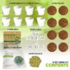 Deluxe Herb Garden Kit - 8 Variety Herbs for Indoor & Outdoor – Get Growing with Pots, Potting Soil for Window Herb Garden. (8 Set Deluxe Herb Kit) - Image 3