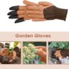 Garden Kneeler and Seat Folding Kneeling Bench Stool with Tool Pouches Soft EVA Foam for Gardening,Asiento Garden Kneeler,Brown - Image 5