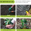 Garden Weed Barrier Landscape Fabric Heavy Duty, Woven Ground Cover Weed Barrier, Black Mulch for Landscaping Fabric, Weed Control Fabric Mat for Garden Beds, Landscaping, Driveway 1.3X100Ft - Image 4