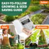 15,000 Non GMO Heirloom Vegetable Seeds for Planting Vegetables and Fruits (32 Variety Pack) - Gardening Seed Starter Kit, Survival Gear Food, Gardening Gifts, Prepper Supplies - Image 6