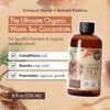 Worm Castings for Plants, Earthworm Casting Organic Fertilizer, Bokashi Booster, Worm Tea Made from Compost Worms, Liquified & Concentrated Vermicompost for Soil Fertility & Bountiful Harvest, 8 Oz. - Image 2