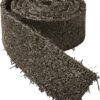 55632 Recycled Rubber Permanent Garden Mulch Border, 120 L X 4.50 W, Black - Image 2