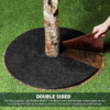 Tree Mulch Double Sided Natural Look Two Colors in One – Single Ring-Recycled Heavy Duty, 24" Brown - Image 2