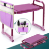 Foldable Garden Kneeler and Seat，Portable Garden Kneeler Stool - Heavy Duty Garden Bench, Durable Garden Stool, Comfortable EVA Foam Cushion - Ideal for Women'S Gardening， Camping... - Image 2
